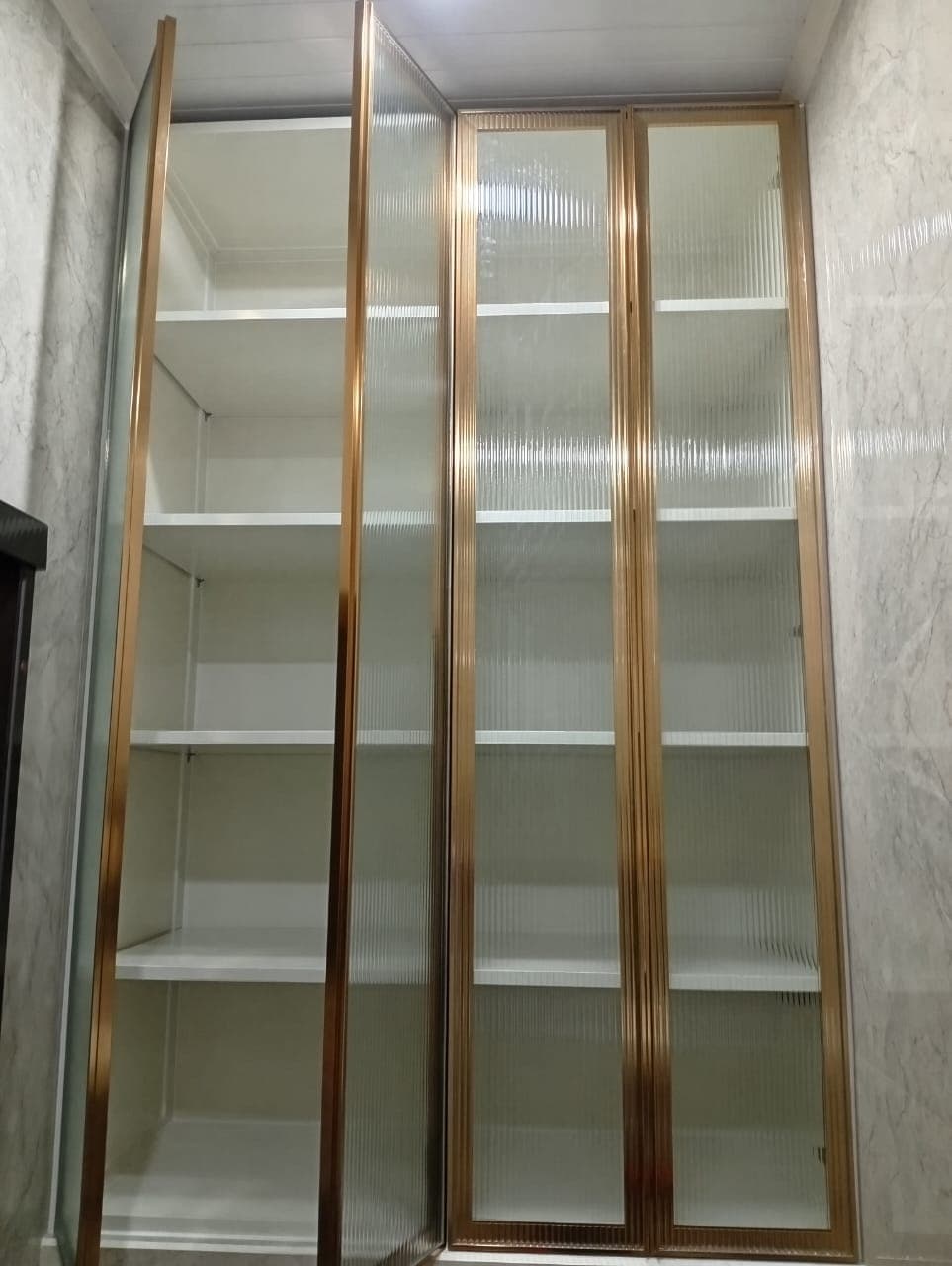 Rak Sepatu Alumunium 5 Susun